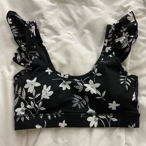 Ruffled Sports Bra